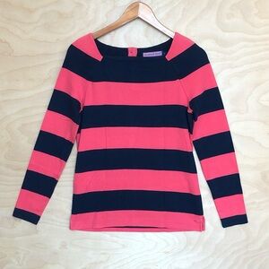 Vineyard Vines Striped Long Sleeve Top Size S.